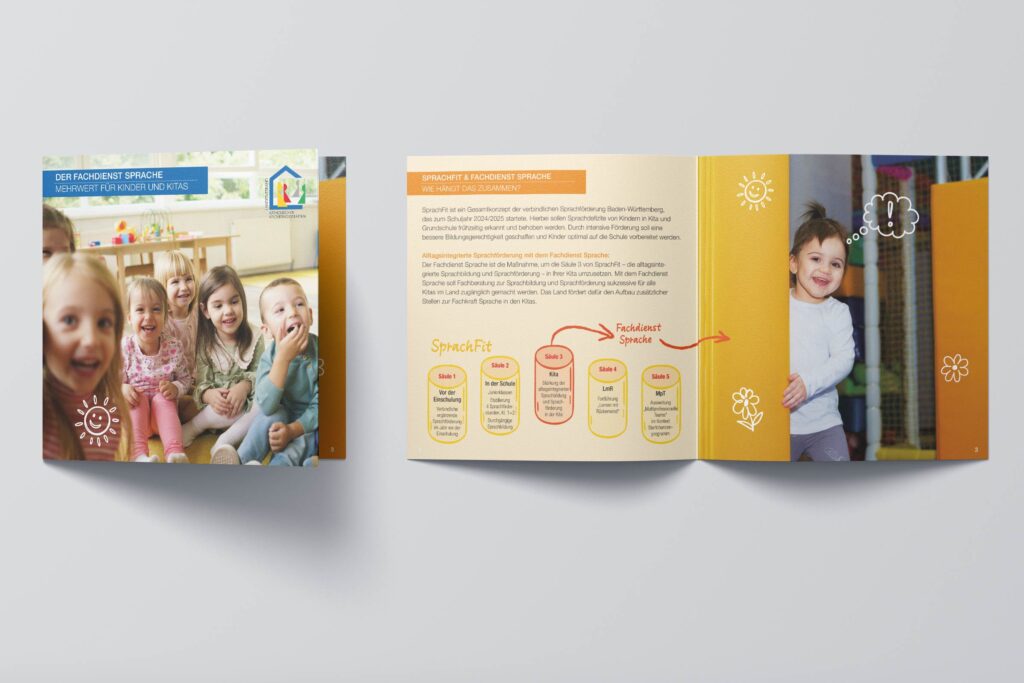 Fachdienst Sprache Mockup