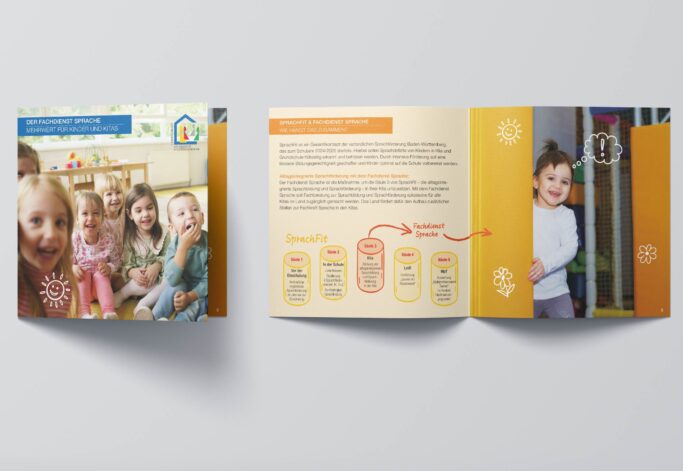 Fachdienst Sprache Mockup